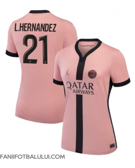 Paris Saint-Germain Lucas Hernandez #21 Tricou Fotbal Replică 2024-25 Femei Treilea
